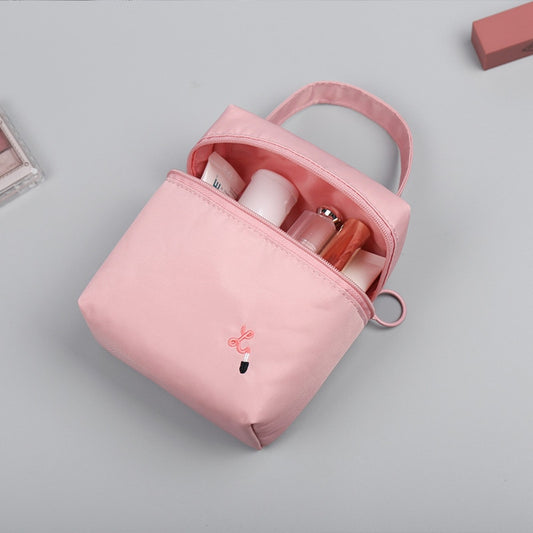 1 Pc Mini Makeup Bag Lipstick Storage Pouch Women Cute Small Cosmetic Make up Bags Portable Girl Travel Organizer Beauty Case