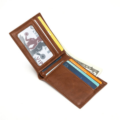 Zovyvol Business Men Wallets Rfid Credit Card Holder Money Bag Pu Leather Slim Wallet Purse Purse High Quality Carteira