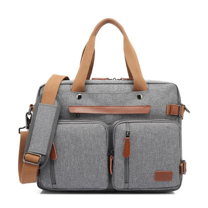 COOLBELL Convertible Backpack Messenger Shoulder Backpack 15.6/17.3 Inch Laptop Case Handbag Business Travel Rucksack Backpack