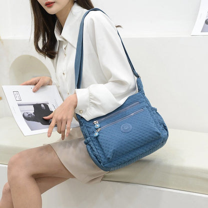 Ladies Fashion Shoulder Bags for Women Designer Waterproof Nylon Handbag Zipper Purses Messenger Crossbody Bag sac a main