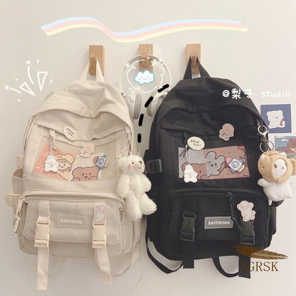 Female Travel Backpack Laptop Backpack Famous Brand College  Black Retro Teenage Backpacks For Girls Mochila Feminina Schoolbag