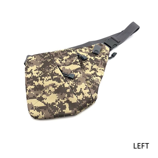 Multifunction Tactical Shoulder Bag Concealed Hand Gun Holster Bag Men Left Right Hand Pistol Pack Anti-theft Chest Bag Hunting