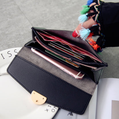 Women Long Wallets Purses Luxury Round Shap Wallets For Ladies Girl Money Pocket Card Holder Female Wallets Phone Clutch Bag