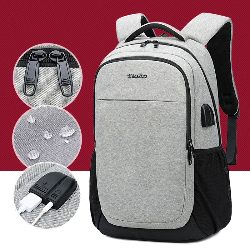 Large Capacity Bag pack Men Laptop 15.6 Oxford High School Bags Teen College Student Back Pack Multifunctional Backpack