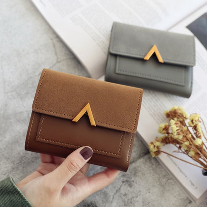 New Women&#39;s Wallet Short Women Coin Purse Wallets Card Holder Ladies Small Wallet Female Hasp Mini Clutch Girl Money Bag