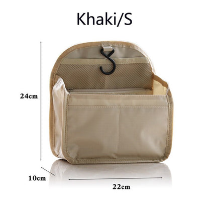 BAMADER Make-up Wash Organizer Bag Waterproof Oxford Cloth Backpack Insert lining Multifunction Portable Cosmetic Storage bag