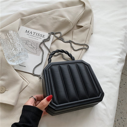 с доставкой Women Handbag Autumn New Crossbody Bags Fashion Brand Vertical Handle Simple Chain Shoulder Messenger Bag Sac