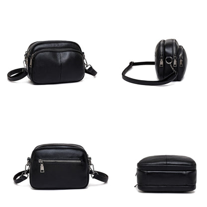 Fashion Solid Color Women&#39;s Bags Casual Women Genuine Leather Shoulder Bags Luxury Designer Ladies Messenger Bag Bolsos De Mujer
