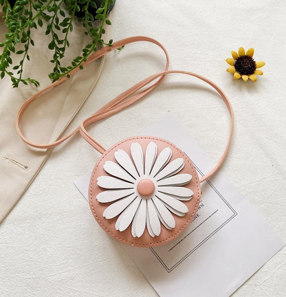 Lovely Children&#39;s PU Leather Red Messenger Bag Cute Girls Cartoon Shoulder Bags Princess Accessories Mini Coin Purse Handbags