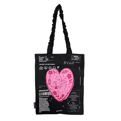 Youda Women Canvas Shopping Bag Female Canvas Cloth Shoulder Bags Eco Handbag Tote Reusable Grocery Shopper Students Book Pack