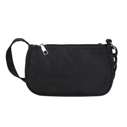Classic Texture Fashion Women Nylon Totes Shoulder Bag Creative Design Chic Leisure Simple Female Street Style Handbag Purse