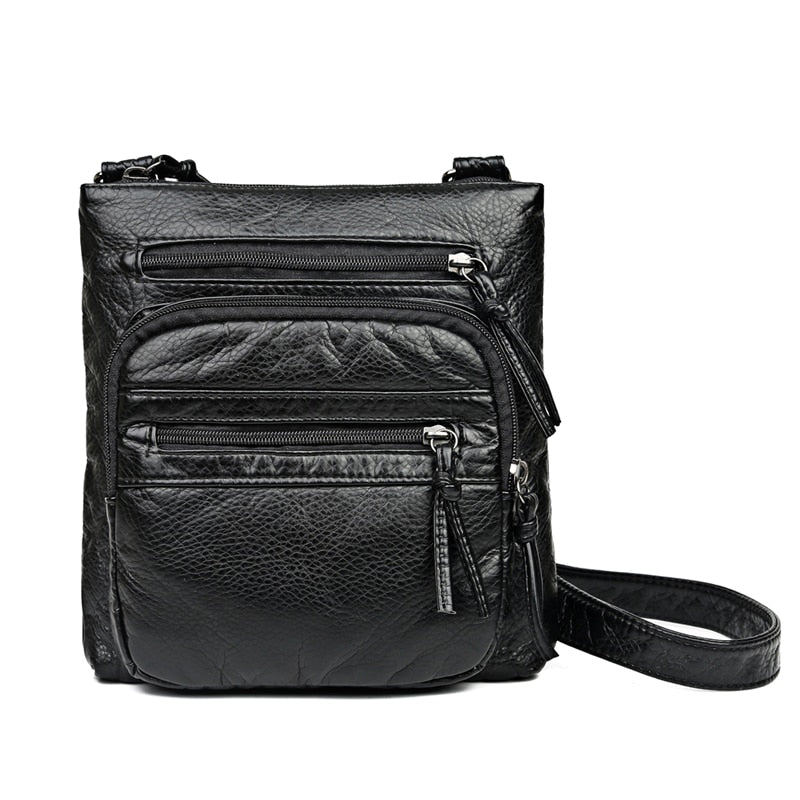 Women&#39;s Bag Purses Flap Coin Purse Multi-Layer Casual Shoulder Bag PU Leather Bag Women Luxury Shoulder Women Bag Crossbody Bags