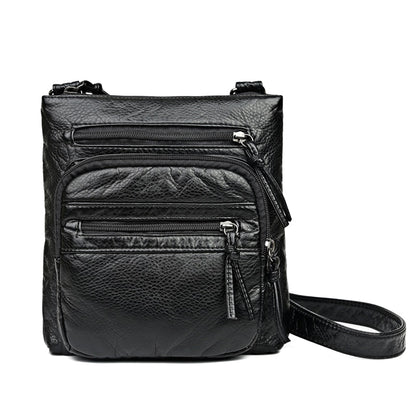 Women&#39;s Bag Purses Flap Coin Purse Multi-Layer Casual Shoulder Bag PU Leather Bag Women Luxury Shoulder Women Bag Crossbody Bags