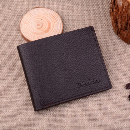 Men Business Leather Billfold Wallet Brand Luxury Short Slim Male Purses Money Credit Card Thin Hombre Billetera Portafoglio