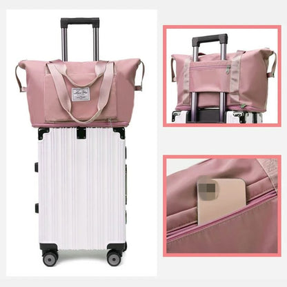 Large Capacity Foldable Travel Bags Waterproof Luggage Tote Handbag Travel Duffle Bag Gym Yoga Storage Shoulder Bag Unisex