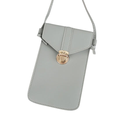 Touch Screen Cell Phone Purse Smartphone Wallet Leather Shoulder Strap Handbag Women Bag For Iphone Wallet Shoulder Bags