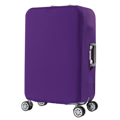 Travel thick elastic protective cover solid color luggage dust cover 9 color optional luggage cover Travel accessories