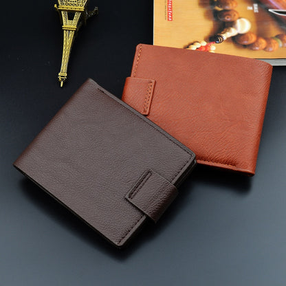 Soft Short Men Wallets 2019 New Casual Male Purses Credit Card Holder Small Clutch Purse Money Bag for Boy Vintage Men&#39;s Wallet