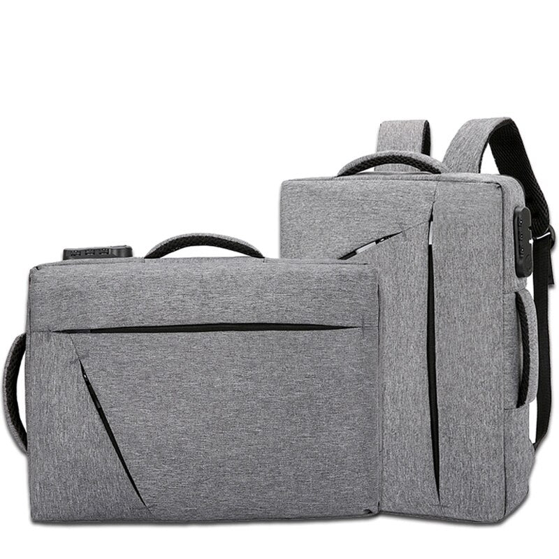 15 inch Laptop Briefcase Mens With Password Lock Office Bags For Men Big Handbags Nylon Business Bag Traveller sac homme XA215ZC
