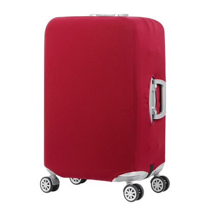 Travel thick elastic protective cover solid color luggage dust cover 9 color optional luggage cover Travel accessories