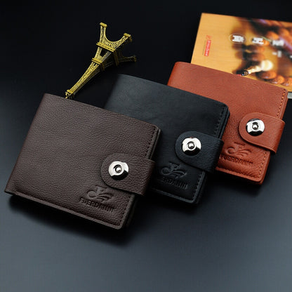 Soft Short Men Wallets 2019 New Casual Male Purses Credit Card Holder Small Clutch Purse Money Bag for Boy Vintage Men&#39;s Wallet
