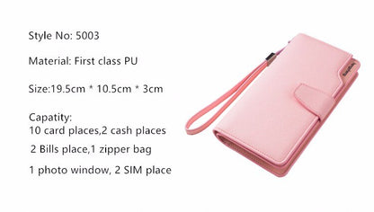 fashion women wallet leather brand wallets women wholesale lady purse High capacity clutch bag for women gift