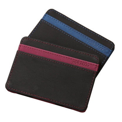 JINBAOLAI Scrub Leather Credit Card Wallets Men Fashion Women Purses Magic Small Wallet Mini Money Clips New Design Short Purse