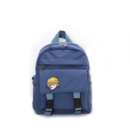 Kitten Women Backpack Fish Shoulders Bags Cute Women Black Bags Canvas Mini School Bags Multilayer Space Travel Bag New