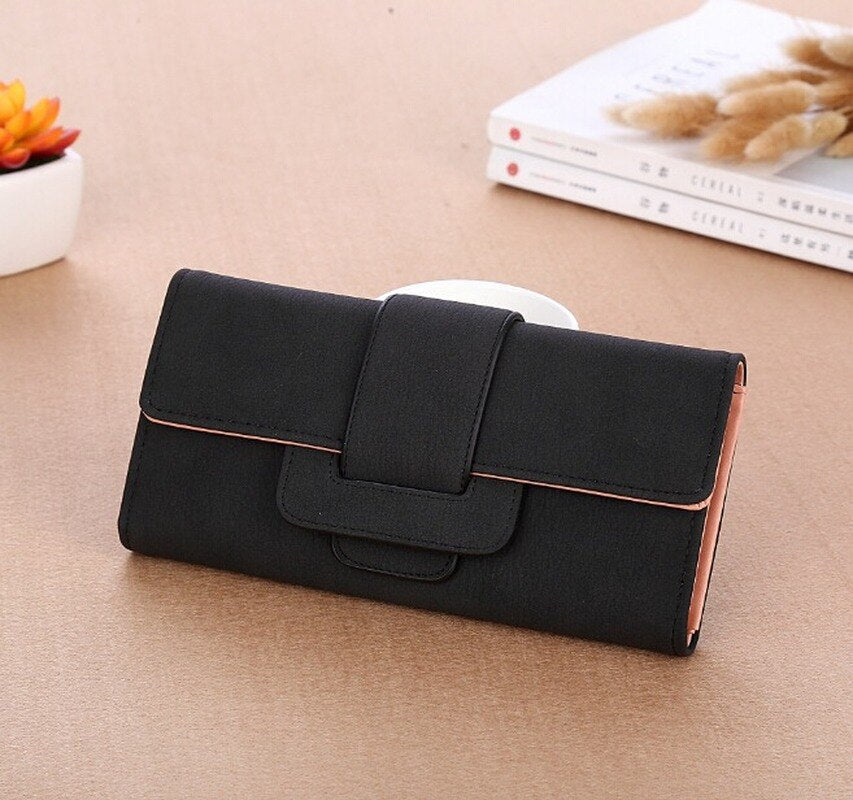Fashion Wallet Women&#39;s Purse Wallet Card Holder Female Clutch Long Purse Multi-card Bit Luxury Designer Lady Coin Purses