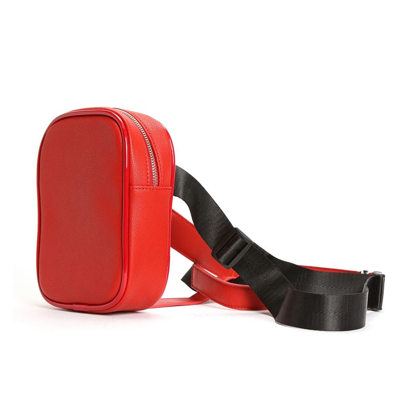 BQ Fashion INS Hot Trendy Stylish Women Waist Leg Belt Leather Cool Girl Bag Fanny Pack For Outdoor Hiking Motorcycle
