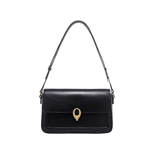 LA FESTIN Designer Women Fashion Brand One-shoulder Messenger New Trendy All-match Simple Underarm Square Bags Leather