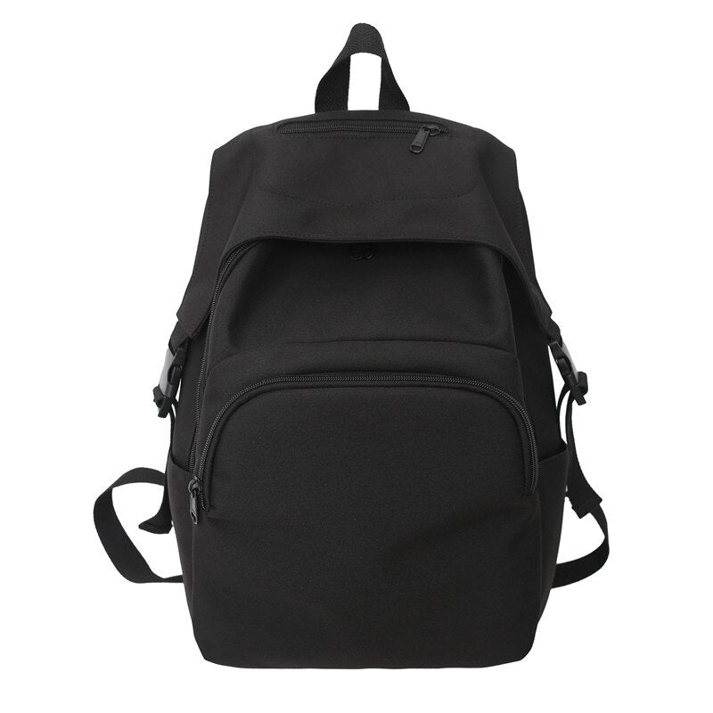 New Fashion Waterproof College Large-capacity Backpack Women Female Travel Solid Color Backpacks Teenage Girl School Bag Mochila