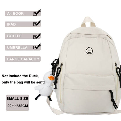 New Multi-Pocket Female Backpack Book School Bag for Teenage Girls Boys Student Women&#39;s Travel Rucksack Small Or Big Size