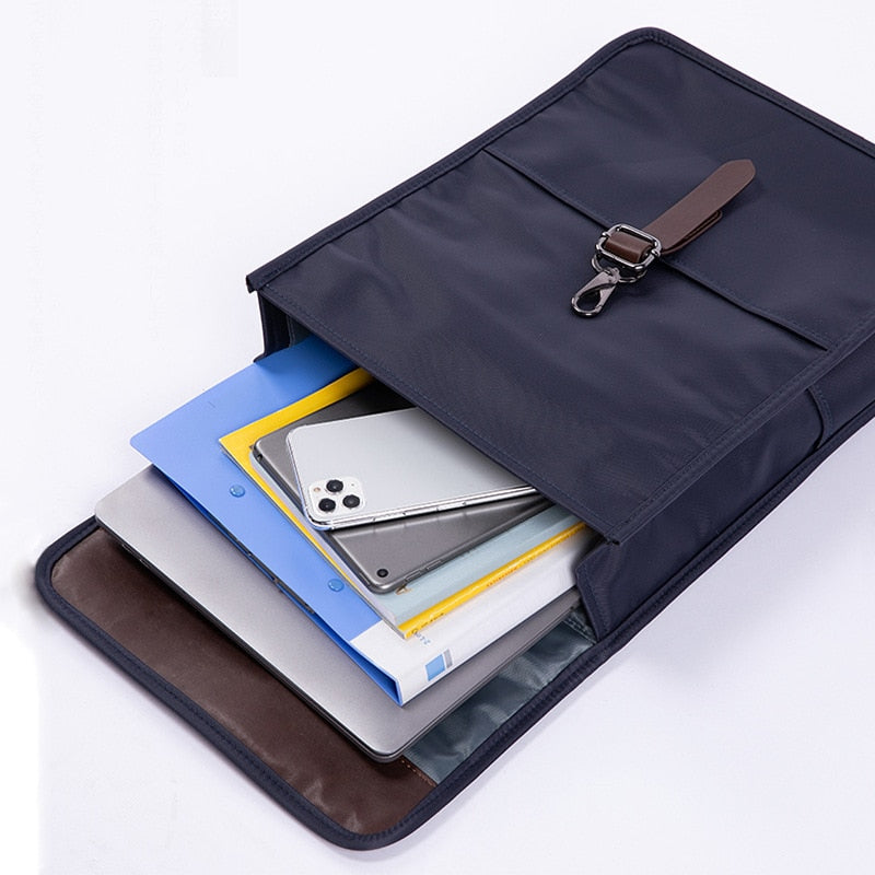 Men Fashion Backpack High Quality Waterproof Nylon School Bookbag Solid Casual Laptop Computer Backpack Simple Travelling Bag