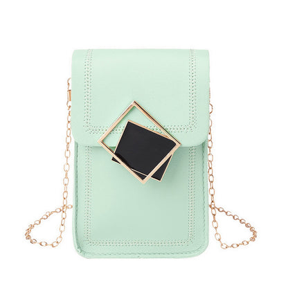 Touch Screen Cell Phone Purse Smartphone Wallet Leather Shoulder Strap Handbag Women Bag For Iphone Wallet Shoulder Bags
