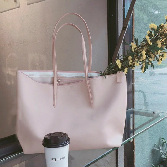 Brand Casual Tote Bag Crocodile Female Bags Youth Bright Color Simple Bag Splashproof Shoulder Bags For Women Shopping Travel