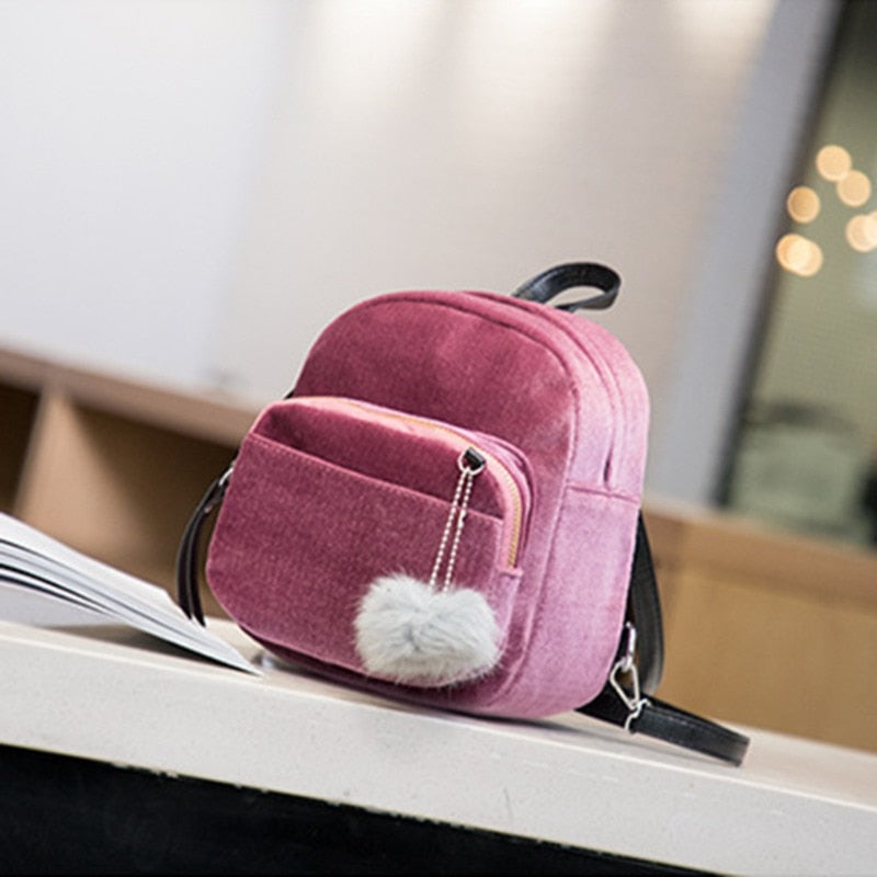 Mini Backpack Kawaii Backpack Cute Shoulder Bag For Teenage Girls Multi-Function Small Bagpack Stylish Bags