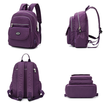 Fashion Women Backpack Waterproof School Backpacks for Teenagers Girls Nylon Cloth Shoulder Bag Ladies Travel Bookbag Mochilas
