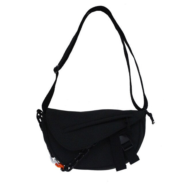 MJ Fashion Nylon Crossbody Bag Unisex Shoulder Handbag Versatile Chain Messenger Bags High Capacity New Chest Packs