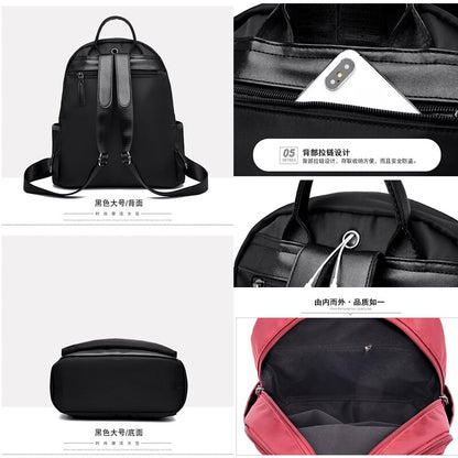 Women&#39;s Backpack Ladies leisure large capacity Oxford travel versatile backpack School bag for women