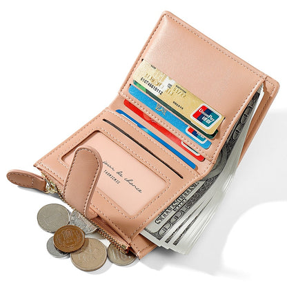 Fashion Stone Pattern Small Wallets PU Leather Coin Pures Ladies Popular Card Holder Mini New Design Standard Purses For Women