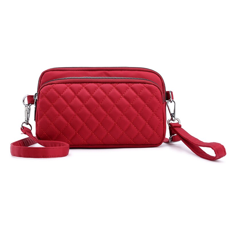 Casual Nylon Waterproof Women Bag Fashion Wild Outdoor Mens Shoulder Bag Messenger Crossbody Bag Ladies Purse Diagonal Bag