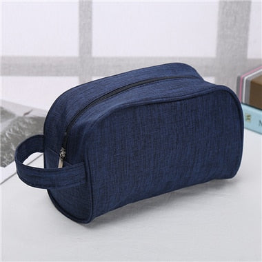 PURDORED 1 Pc Large Men Washing Bag Waterproof Makeup Bag Travel Beauty Women Cosmetic Bag Organizer Toiletry Bag Necessaries