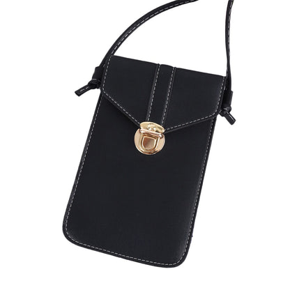 Touch Screen Cell Phone Purse Smartphone Wallet Leather Shoulder Strap Handbag Women Bag For Iphone Wallet Shoulder Bags