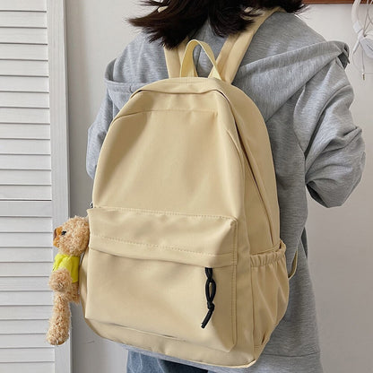 Trendy Women Laptop Purple College Bag Lady Kawaii Nylon Book Backpack Fashion Cute Girl Travel Bag Cool Female School Backpacks