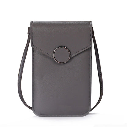 Touch Screen Cell Phone Purse Smartphone Wallet Leather Shoulder Strap Handbag Women Bag For Iphone Wallet Shoulder Bags