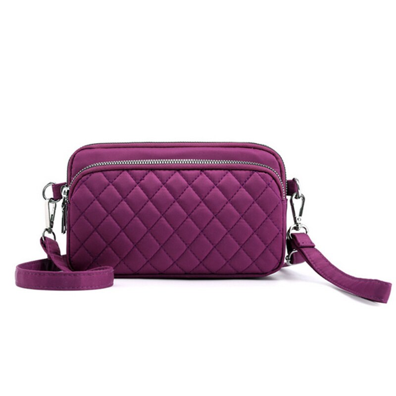 Casual Nylon Waterproof Women Bag Fashion Wild Outdoor Mens Shoulder Bag Messenger Crossbody Bag Ladies Purse Diagonal Bag