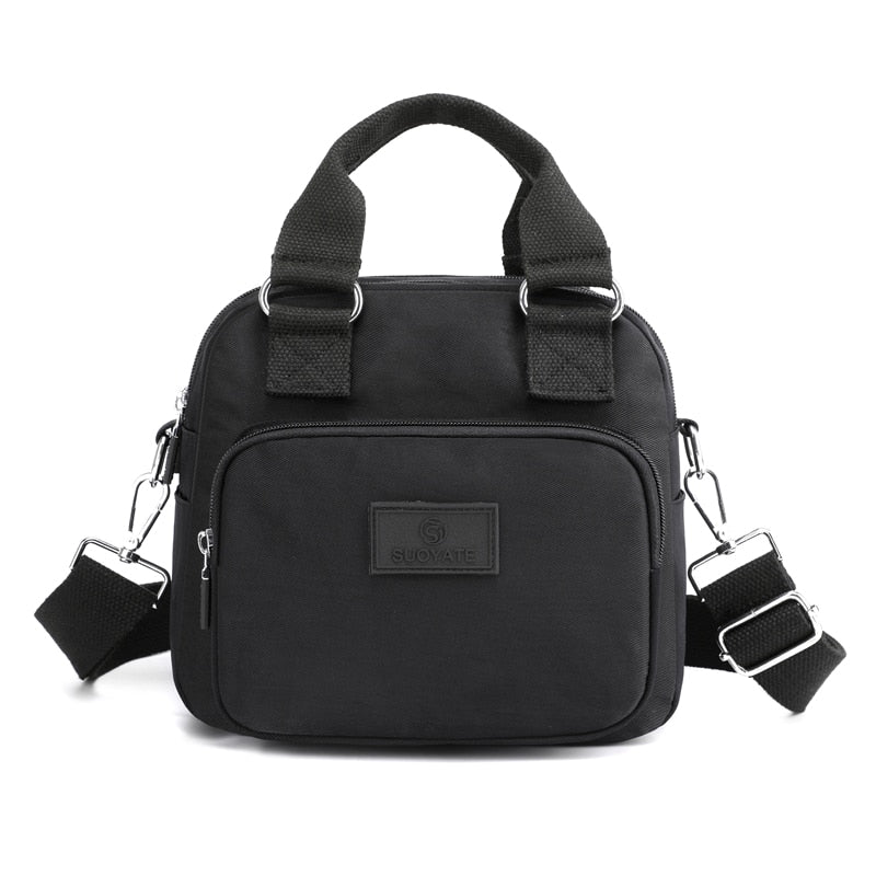 Women&#39;s Shoulder Bag Nylon Handbag Large Capacity New Fashion Messenger Bag Small Fashion Women&#39;s Single Shoulder Tote