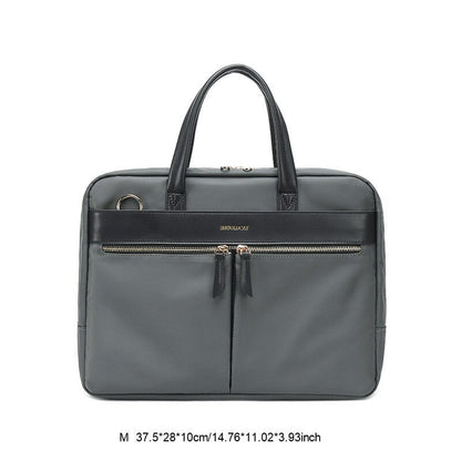 OYIXINGER Women&#39;s Briefcase Business Tote Messenger Bags For Female A4 Document Storage 13 14 15 Inch Laptop Bag For Macbook Hp