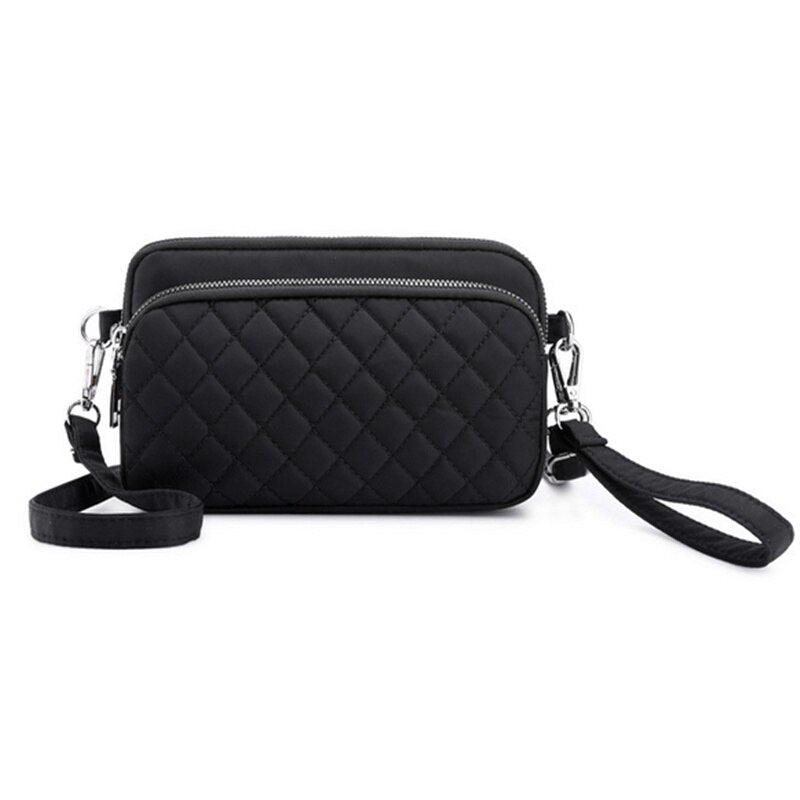 Casual Nylon Waterproof Women Bag Fashion Wild Outdoor Mens Shoulder Bag Messenger Crossbody Bag Ladies Purse Diagonal Bag